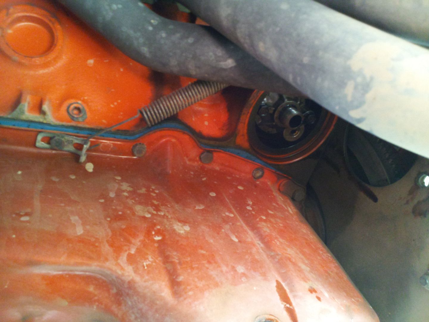 Any ideas on the best way to install the return spring for the clutch